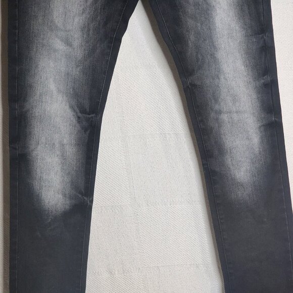 Legendary Status Brand Slim Fit Stretch Black Distressed Wash Jr. Jeans Size 20 - Picture 5 of 16